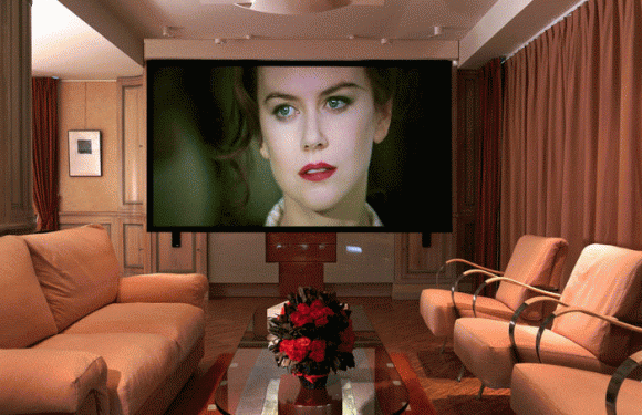 Electric-Motorized-Projection-Screen